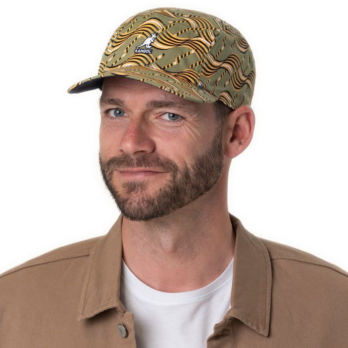 Шапка с две лица  Kangol Facewave  Reversible 5 Panel Cap