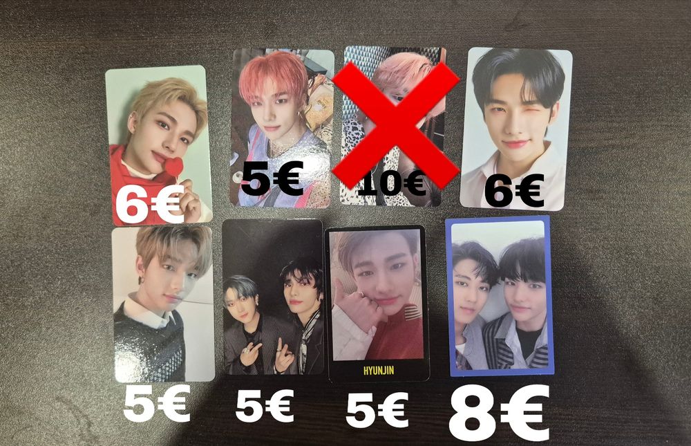 Stray kids официални картички