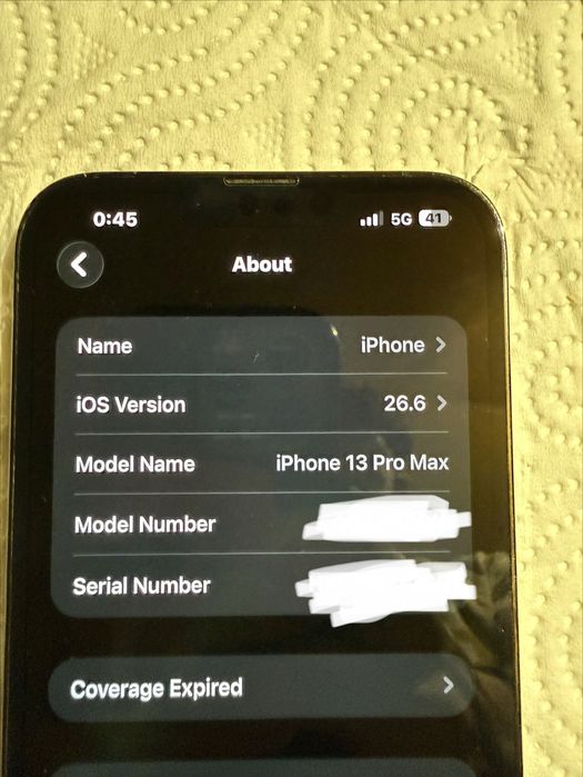 Продавам Iphone 13 pro max, 256GB, Graphite colour.