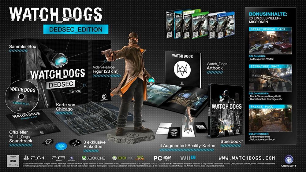 Фигурка Эйден Пирс (игра Watch Dogs)