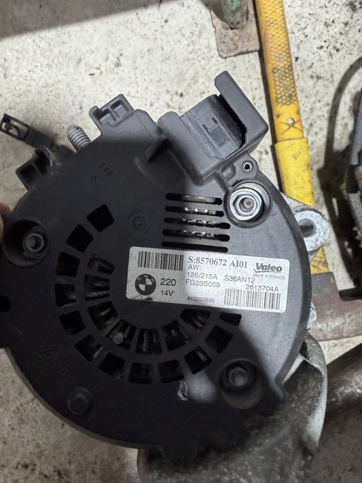 Alternator Capsa Capota Pirotehnica Broasca Trager Bmw Seria 5 6 F12
