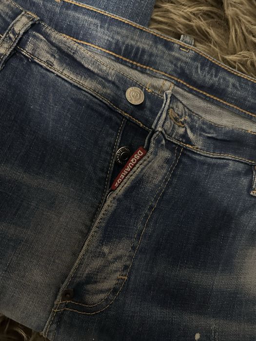 Оригинални дънки Dsquared2 – Tidy Biker Jean, размер 52