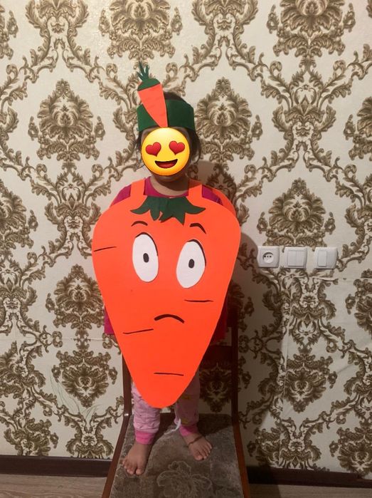 Детский карнавальный костюм "Овощь"