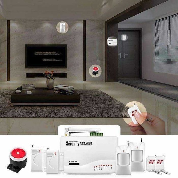 Безжична GSM охранителна алармена система Smart Home