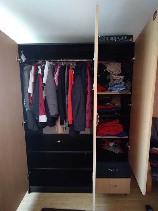 Vand dulap făcut la comandadin pal de 18.