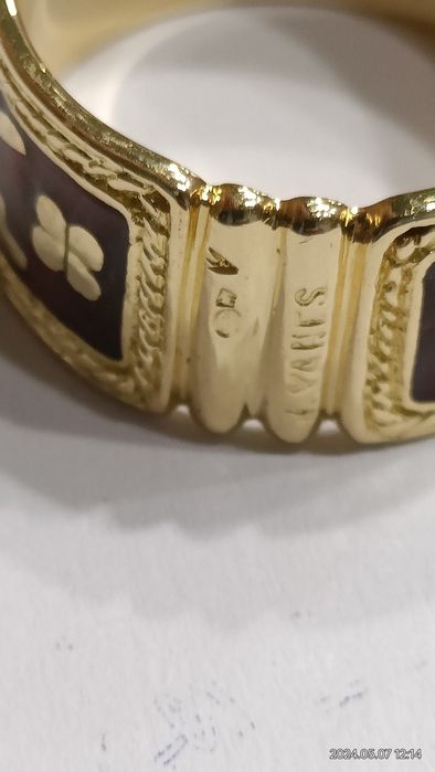 Vind inel din aur 18kt Johan Yannes