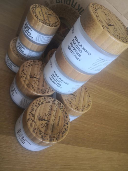 Бурканчета 200 ml 9бр за 15 лв