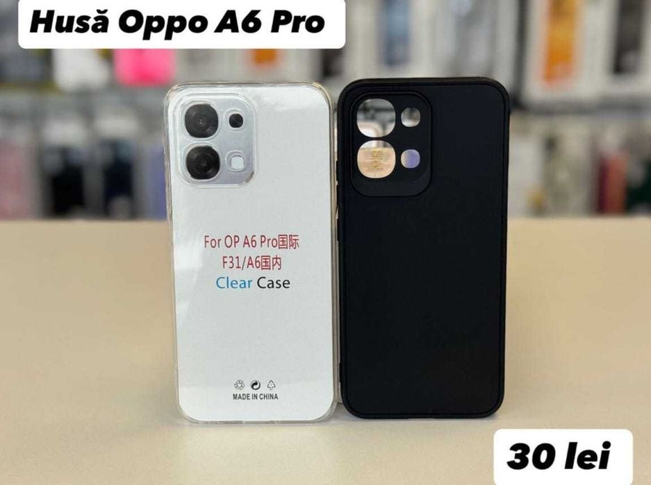 Husă silicon, folie, cablu, încărcător OPPO A6 Pro