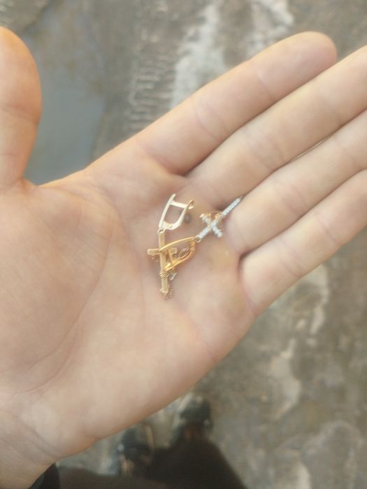 Сережки  серебро