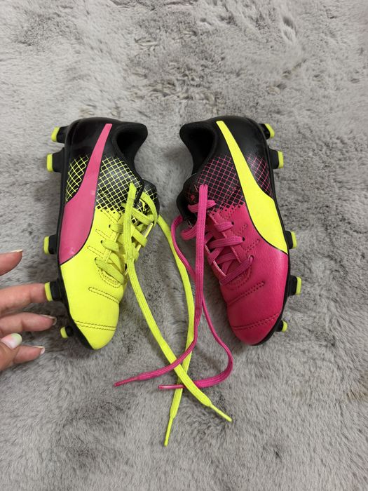 Ghete fotbal copii Puma EvoPower4 29