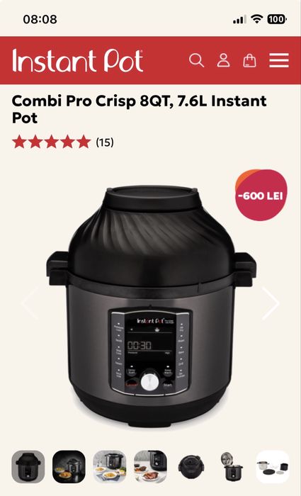 Instant pot combi pro