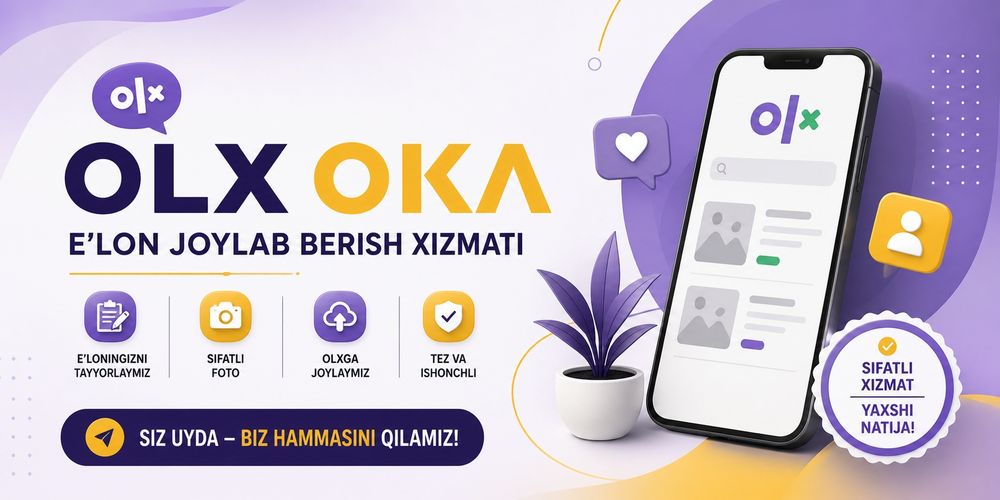Бизнес учун интернет реклама 2x3 мижозлар оқими кафолат билан! Х.Х.