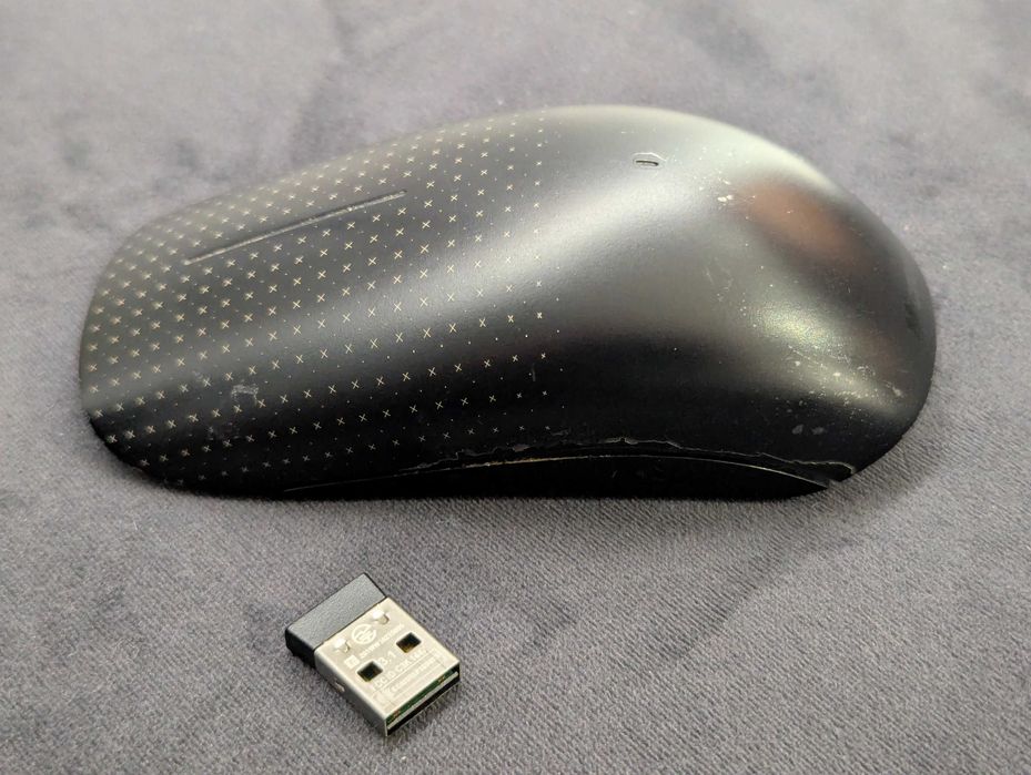 Mouse Microsoft Touch + receiver wireless