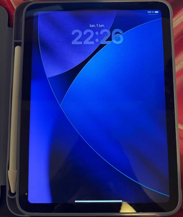 Apple iPad 10 (2022) 10.9" v2 64GB Wi-Fi Blue + Stylus + Husă + Cutie
