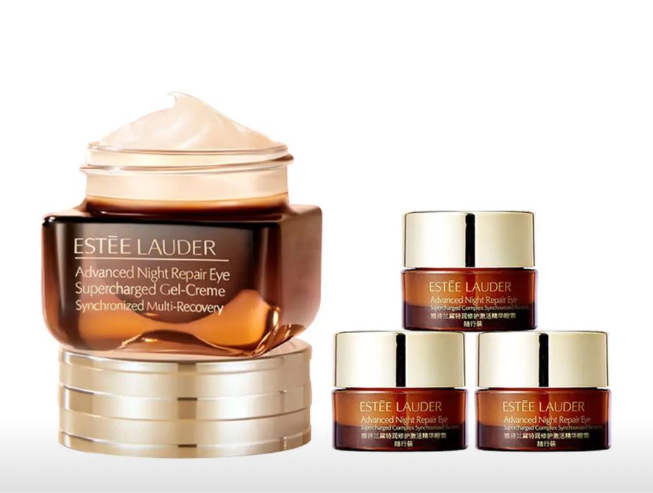 Набор Estée Lauder Advanced Night Repair Eye Cream: 15 мл + 3 × 5 мл.