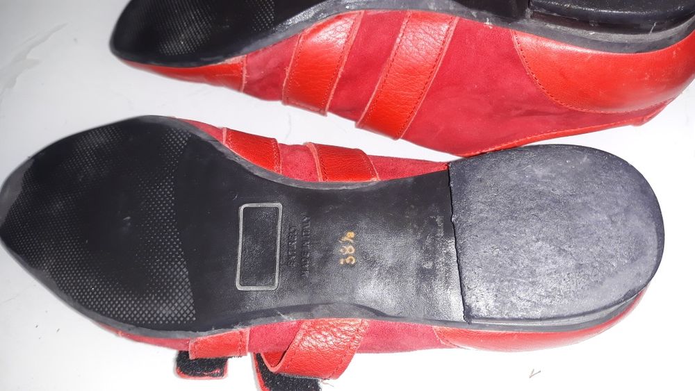 Balerini pantofi piele