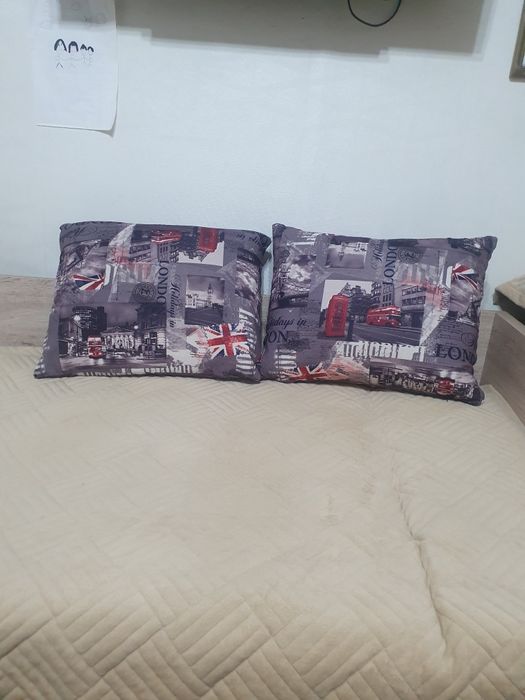 Подушки диванные с принтом