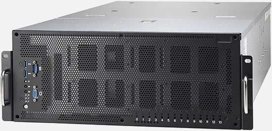 Server GPU 24 Core Xeon 128GB ECC GTX 1080 Ti Rack 4U Tyan Broadberry
