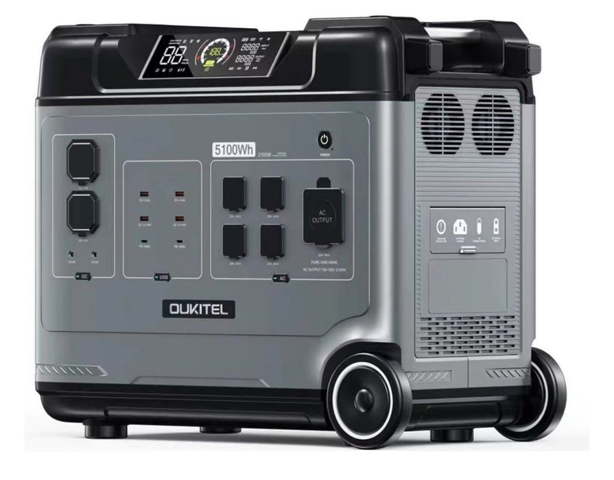 Портативная электростанция Oukitel p5000pro, 5210Втч