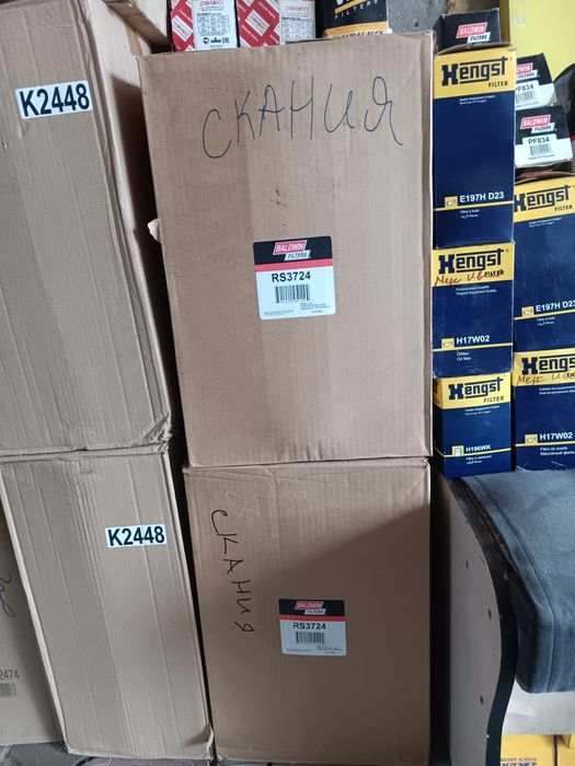 Фильтра Scania, Mercedes, Man.