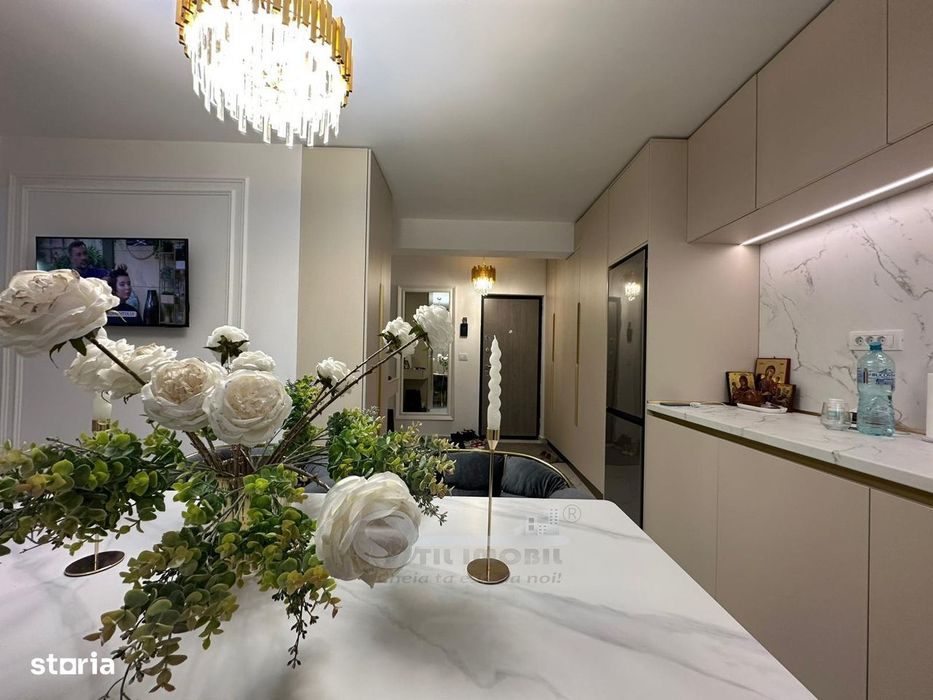 Apartament 2 camere - 57mp - Bucium - mobilat si utilat lux