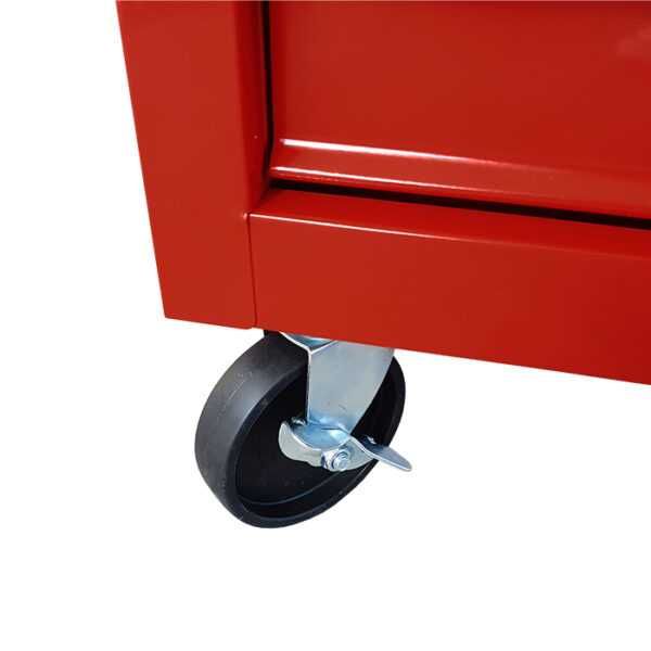 Dulap scule 7 sertare pe roți – oțel, frână, încuietoare