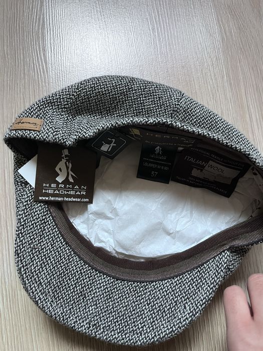 Оригинална мъжка шапка - Herman Headwear - 100% италианска вълна