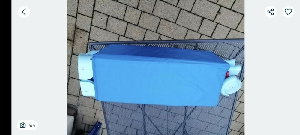 Patut copil culoare albastru stare foarte buna