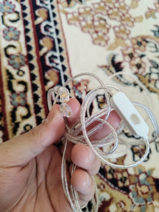 Кабель Knowledge Zenith 0.78mm 2 pin - USB Type-C 1.2 м