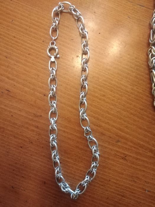 Сребърни ланци 136 грама