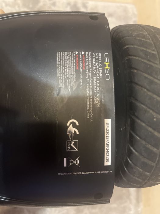 Hoverboard cu lumini