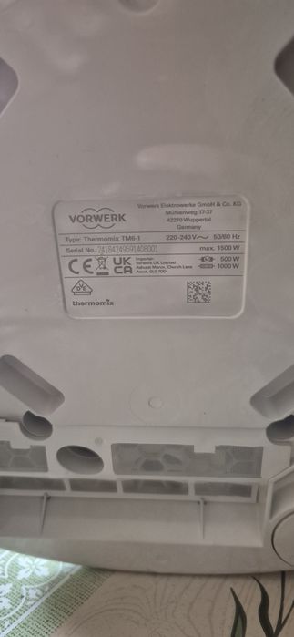 Thermomix TM6 Vorwerk