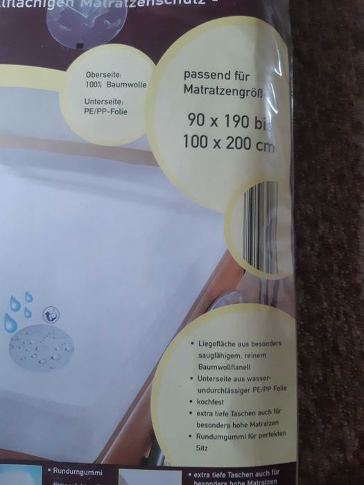 cearceaf cu dublura impermeabila