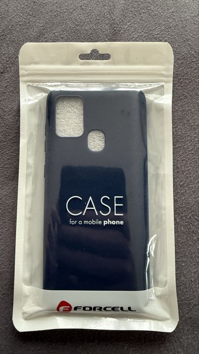 Carcasa silicon Samsung Galaxy A21S dark blue