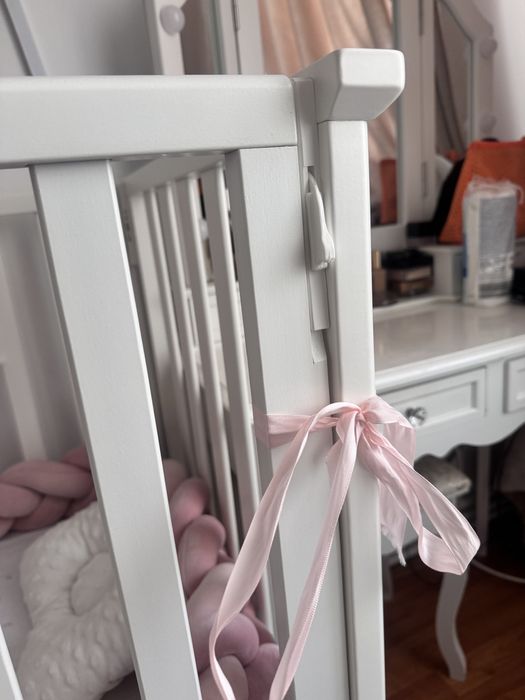 Pătuț bebe 3 in1, saltea inclusa