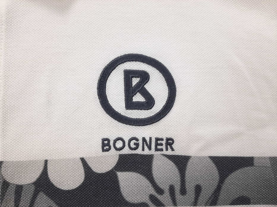 Bogner Floral Polo - Oригинална мъжка тениска с яка р-р 52 / L