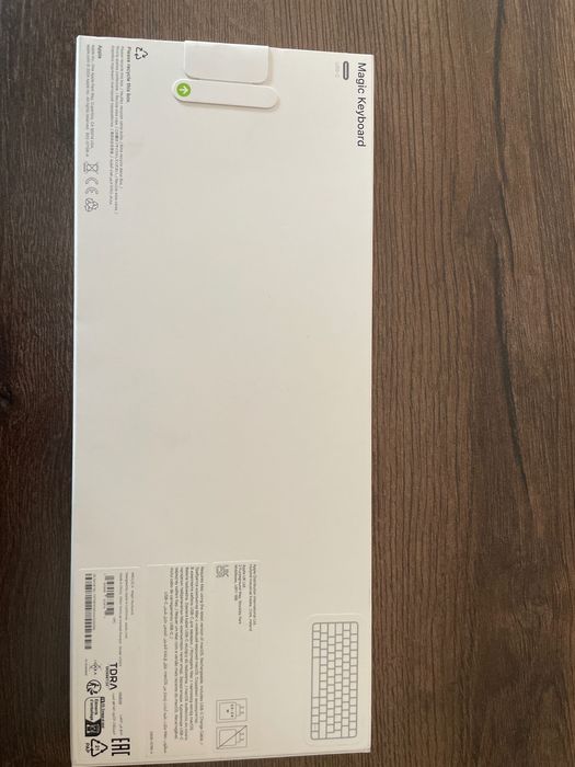 Клавиатура Apple Magic Keyboard бяла