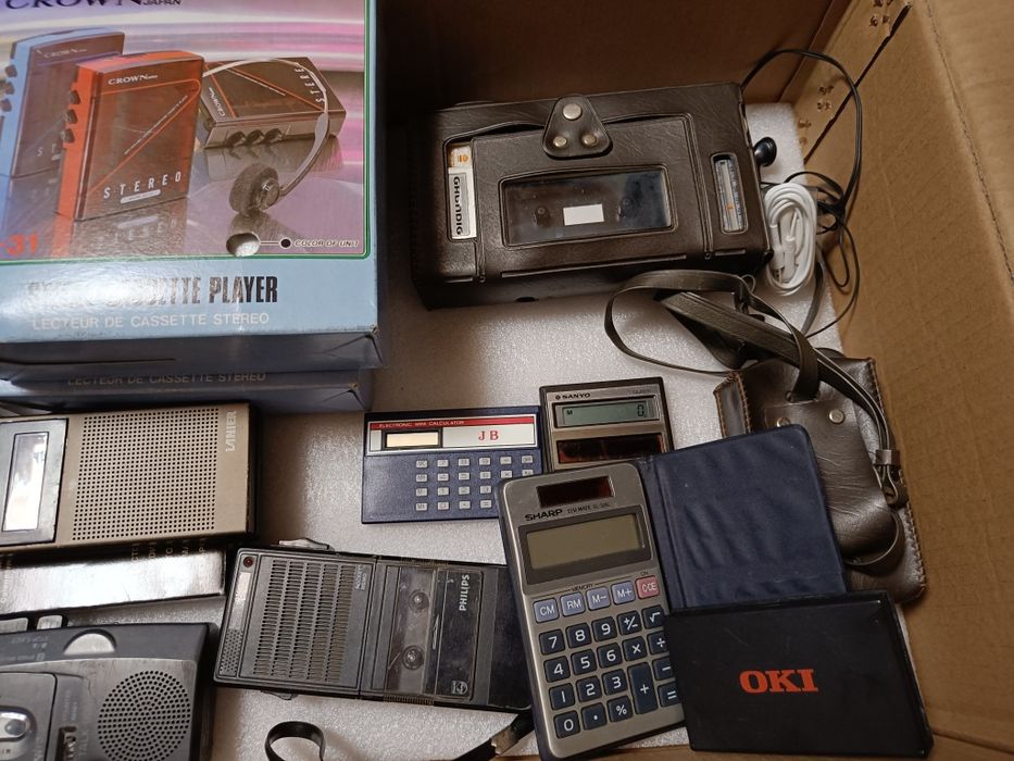 Casetofoane cu casti walkman/reportofoane camere foto/video