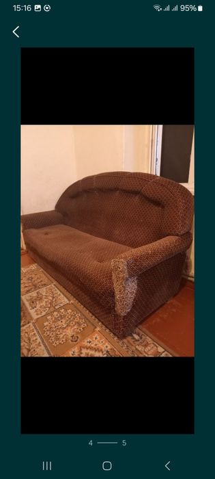 Продам малый диван белоруский срочна