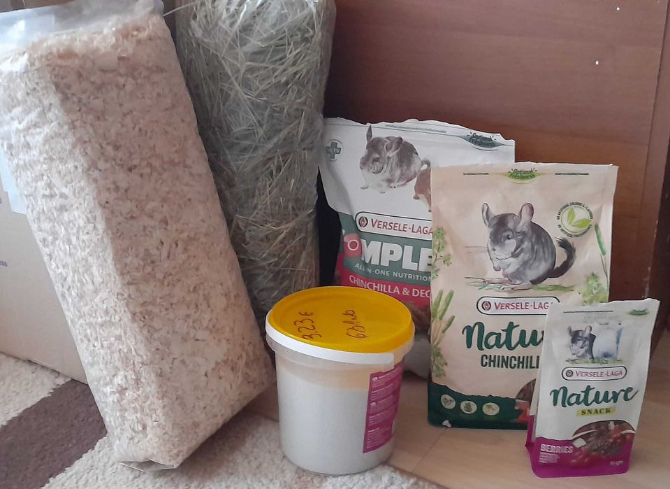 Чинчили  с пълно оборудване