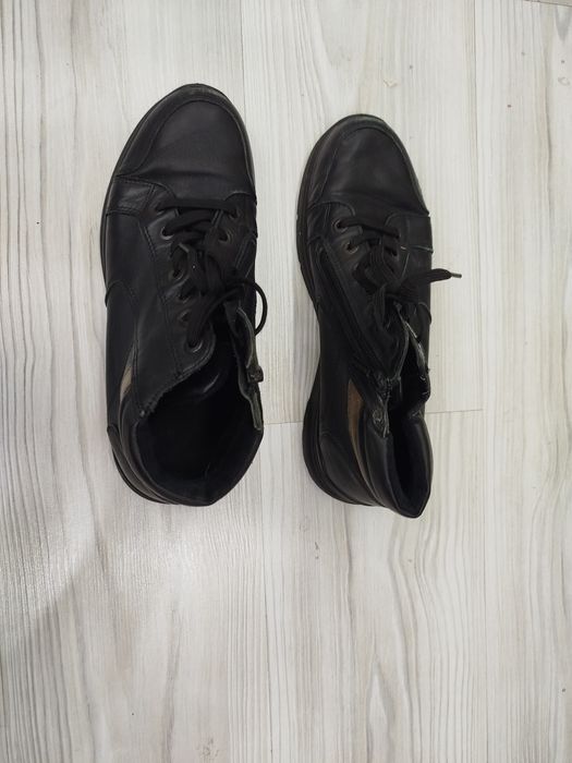 Кожаный ботинки для мальчиков