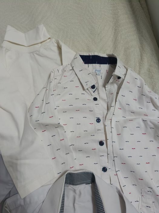 Рубашки и рюкзак для мальчика 1 класс