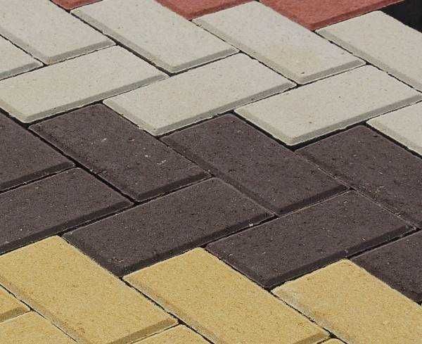 Тротуарная плитка "Кирпичик"