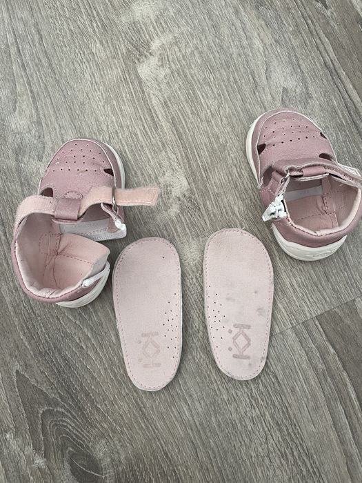 Колев и Колев КК Розови сандали обувки за прохождане 15/16 р-р