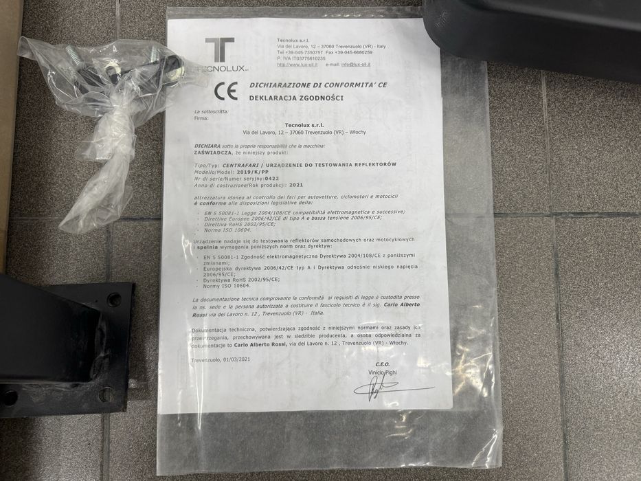 Dispozitiv reglare faruri si proiectoare Bi xenon Halogen