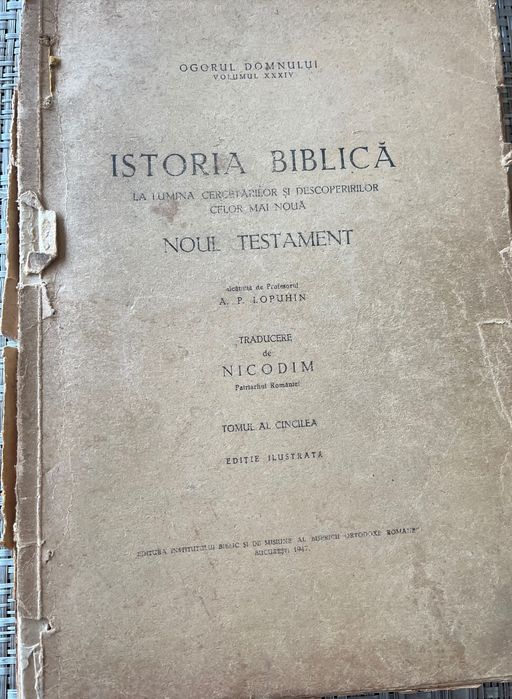ISTORIA BIBLICĂ, 1944, 1945, 1946, 1947