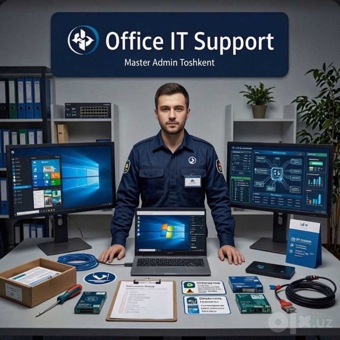 Ofis kompyuterini ishga tayyorlash — Toshkent