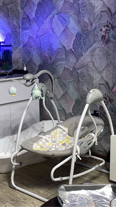 Качеля шезлонг для детей