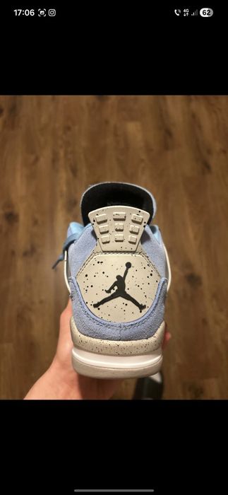 Vand jordan 4 university blue