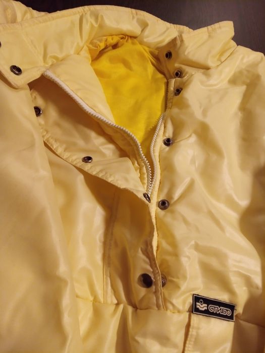 Дамска грейка жълт цвят